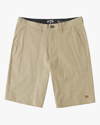 4 Crossfire - Hybrid Shorts for Men Beige C1WK34BIP2 Billabong