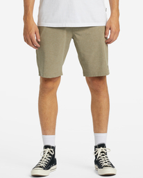 0 Crossfire - Hybrid Shorts for Men Beige C1WK34BIP2 Billabong