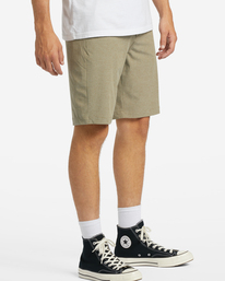 2 Crossfire - Hybrid Shorts for Men Beige C1WK34BIP2 Billabong