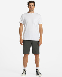 6 Crossfire - Hybride Short voor Heren Black C1WK34BIP2 Billabong