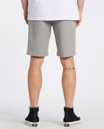 3 Crossfire - Hybrid Shorts for Men Grey C1WK35BIP2 Billabong