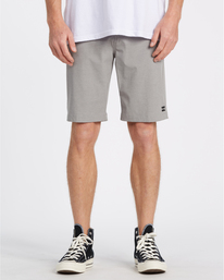 0 Crossfire - Hybrid Shorts for Men Grey C1WK35BIP2 Billabong
