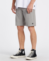 1 Crossfire - Hybrid Shorts for Men Grey C1WK35BIP2 Billabong