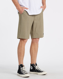 2 Crossfire - Hybridshorts für Männer Beige C1WK36BIP2 Billabong