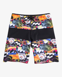 0 Tribong Pro 17" - Boardshort pour Garçon 8-16 ans Marron C2BS15BIP2 Billabong