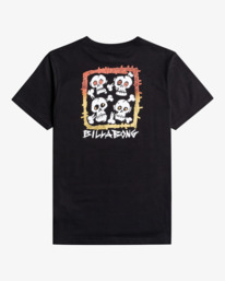 1 Four Skulls - Camiseta de manga corta para Chicos 8-16  C2SS23BIP2 Billabong