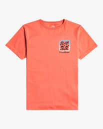 0 Four Skulls - Camiseta de manga corta para Chicos 8-16 Rojo C2SS23BIP2 Billabong