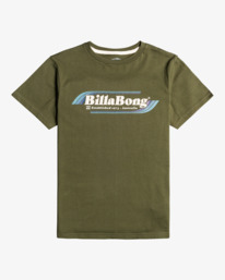 0 Seventy Roads - Short Sleeve T-Shirt for Boys 8 - 14 Brown C2SS33BIP2 Billabong