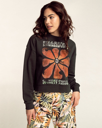 0 Sol Flower - Korte Sweater voor Dames  C3CR01BIP2 Billabong