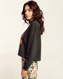 1 Sol Flower - Korte Sweater voor Dames  C3CR01BIP2 Billabong