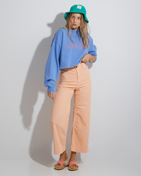 0 Hey G'Day - Sudadera para Mujer Gris C3FL15BIP2 Billabong