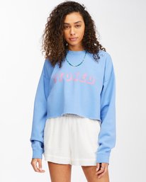 1 Hey G'Day - Sudadera para Mujer Gris C3FL15BIP2 Billabong