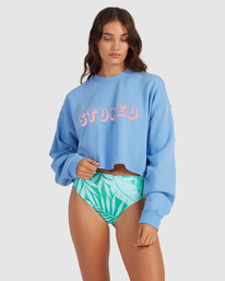 2 Hey G'Day - Sudadera para Mujer Gris C3FL15BIP2 Billabong