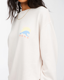 4 Kissed The Sun - Sweatshirt for Women Brown C3FL18BIP2 Billabong