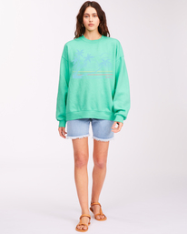 1 Ride In - Sweat pour Femme Vert C3FL25BIP2 Billabong