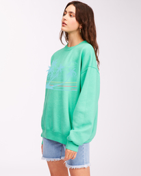 3 Ride In - Sweat pour Femme Vert C3FL25BIP2 Billabong