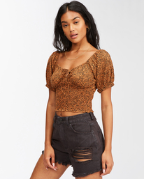 3 Sweet Sunset - Top para Mulher Marrom C3KT03BIP2 Billabong