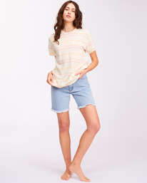 2 Take A Trip - Short Sleeve T-Shirt for Women  C3KT17BIP2 Billabong