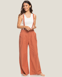2 Madi Studio - Wide Leg Flared Trousers for Women  C3PT02BIP2 Billabong