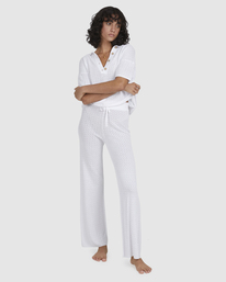 8 Sun Soaked - Pantal&oacute;n para Mujer Blanco C3PT21BIP2 Billabong