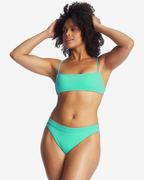 6 Sol Searcher Maui Rider - Bikiniunterteil mit mittlerer Bedeckung für Frauen Grün C3SB01BIP2 Billabong