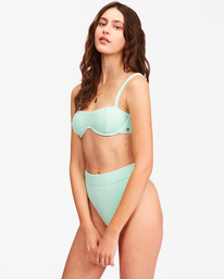3 So Dazed Maui Rider - Medium Coverage Bikini Bottoms for Women Green C3SB17BIP2 Billabong