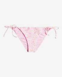 5 Daisy Craze Tie Side Tropic - Braguita de bikini de cobertura media para Mujer Rosa C3SB22BIP2 Billabong