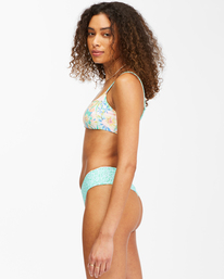 4 Sweet Tropics Fiji - Mutandine bikini reversibili con taglio cheeky da Donna  C3SB47BIP2 Billabong