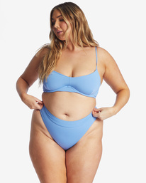 10 Sol Searcher Maui Rider - Braguita de bikini de cobertura media para Mujer  C3SB70BIP2 Billabong