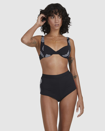 2 Otis Dbah Avalon - Bas de bikini pour Femme Noir C3SB85BIP2 Billabong