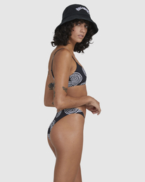6 Otis Ripples Hike - Bas de bikini pour Femme Noir C3SB86BIP2 Billabong