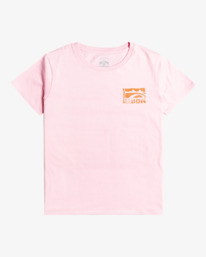 5 ADIV - Short Sleeve T-Shirt for Women Pink C3SS14BIP2 Billabong