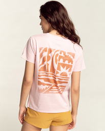 4 ADIV - Short Sleeve T-Shirt for Women Pink C3SS14BIP2 Billabong
