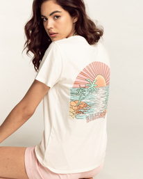 3 Island Life - Camiseta de manga corta para Mujer  C3SS26BIP2 Billabong