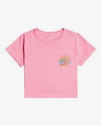 5 Tropicality - Short Sleeve T-Shirt for Women Pink C3SS31BIP2 Billabong