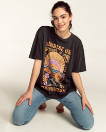 3 On The Horizon - Short Sleeve T-Shirt for Women  C3SS32BIP2 Billabong