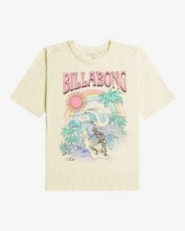 10 Over The Rainbow - T-shirt de manga curta para Mulher  C3SS34BIP2 Billabong