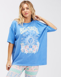 0 Setting Sun - T-shirt manches courtes pour Femme Gris C3SS41BIP2 Billabong