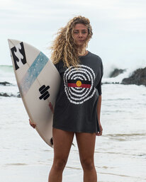 0 Otis Ripples - Boyfriend T-Shirt for Women  C3SS48BIP2 Billabong
