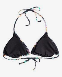 5 Sol Searcher - Top de bikini triangular para Mujer Negro C3ST02BIP2 Billabong