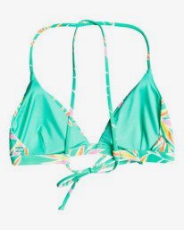 6 Sol Searcher Cross - Cross Back Triangle Bikini Top for Women Brown C3ST04BIP2 Billabong