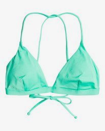 5 Sol Searcher Cross - Cross Back Triangle Bikini Top for Women Green C3ST04BIP2 Billabong