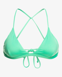 4 Sol Searcher Cross - Cross Back Triangle Bikini Top for Women Green C3ST04BIP2 Billabong