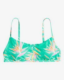 4 Sol Searcher - Scoop Bralette Bikini Top for Women Brown C3ST05BIP2 Billabong
