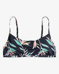 5 Sol Searcher - Haut de bikini bralette à encolure ronde pour Femme Noir C3ST05BIP2 Billabong