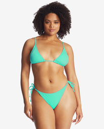 6 Sol Searcher - Hohes Triangle-Bikinioberteil für Frauen Grün C3ST71BIP2 Billabong