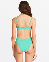 1 Sol Searcher - Square Bralette Bikini Top for Women Green C3ST72BIP2 Billabong