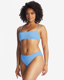 7 Sol Searcher - Vierkante Bralette Bikinitop voor Dames Gray C3ST72BIP2 Billabong