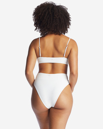 6 Tan lines Avery - Mini Crop Bikini Top voor Dames White C3ST74BIP2 Billabong