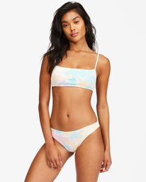 1 Rainbow Tide - Square Bralette Bikini Top for Women  C3ST80BIP2 Billabong